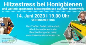 Bild Einladung Stadtimker Monheim